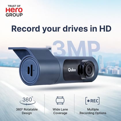 Qubo Car Dash Camera Pro X