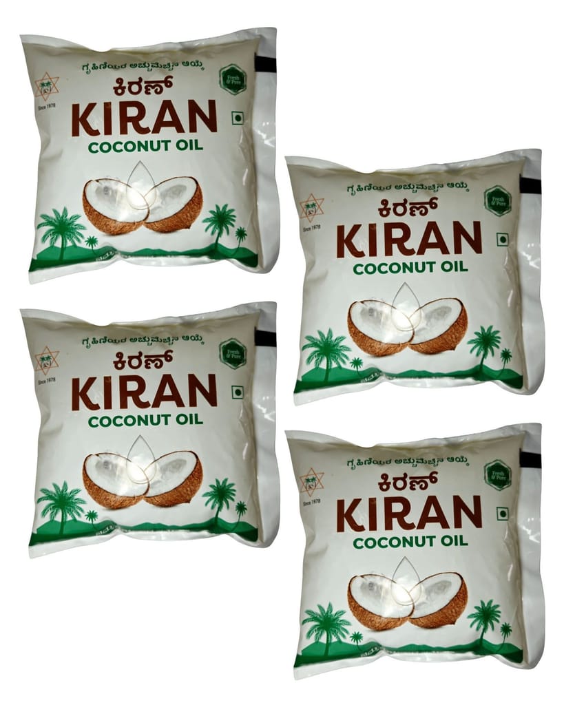 Kiran Coconut Oil Pouch 500ML