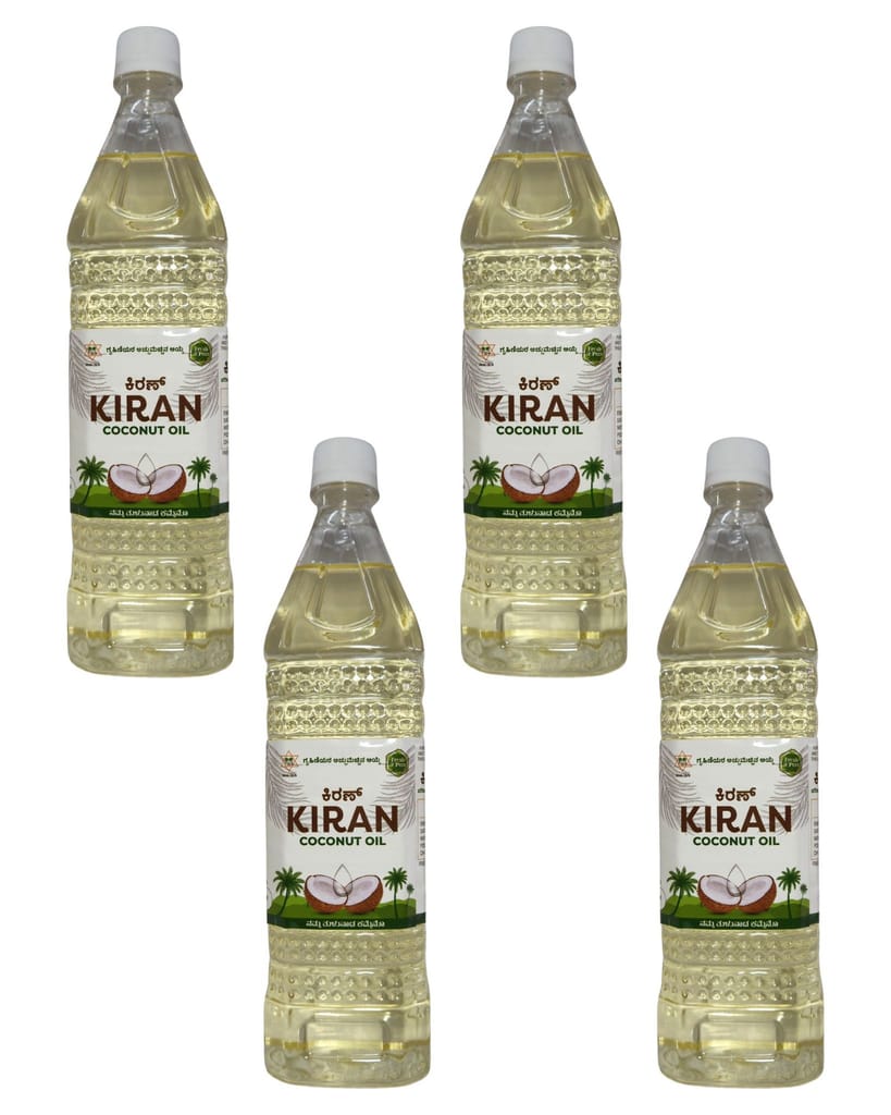 Kiran Coconut Oil Bottle 1L
