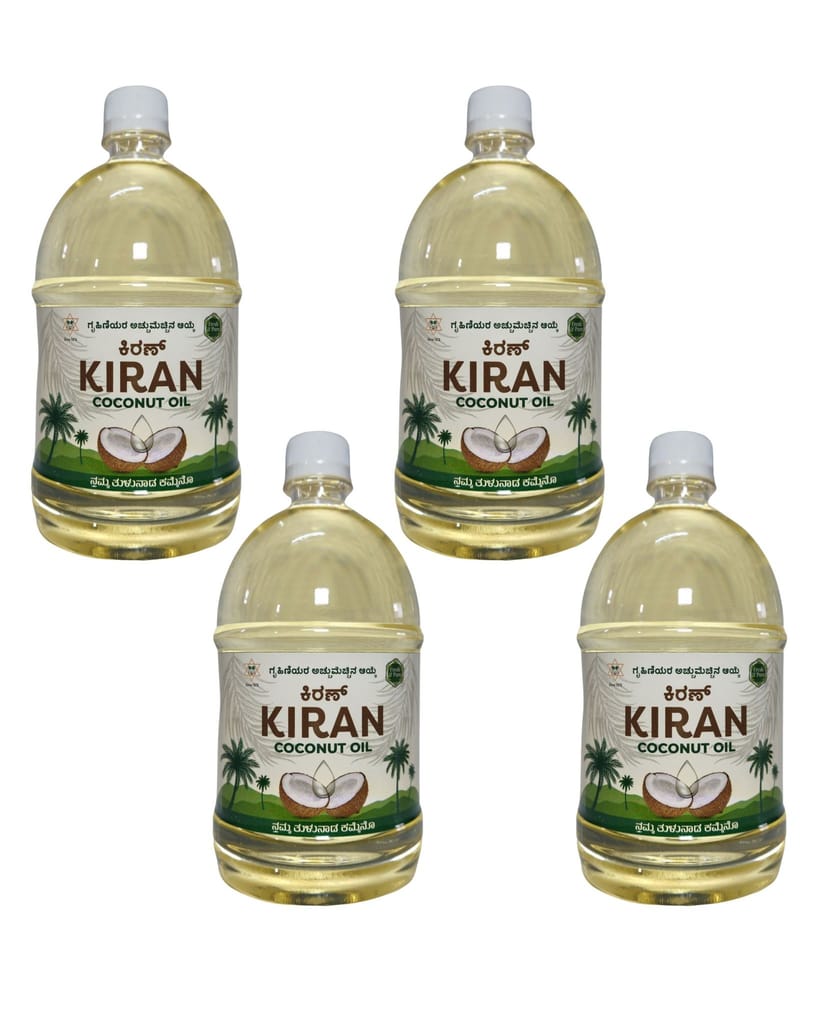 Kiran Coconut Oil Bottle 1L