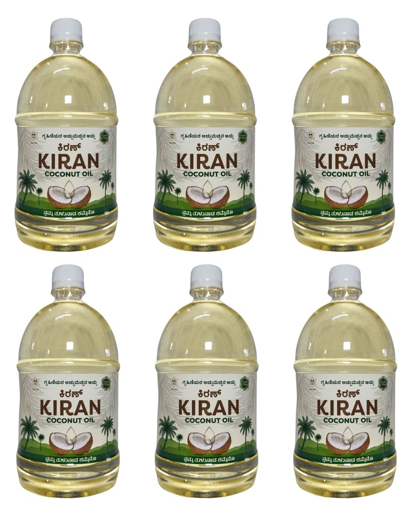 Kiran Coconut Oil Bottle 1L