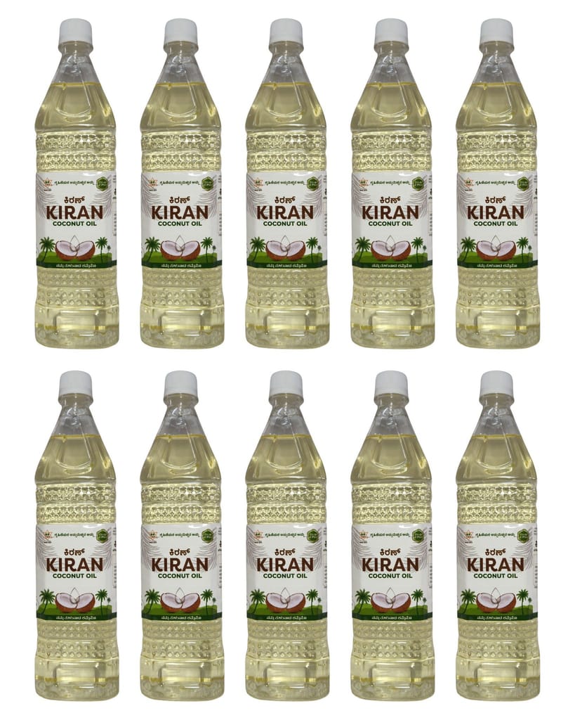 Kiran Coconut Oil Bottle 1L