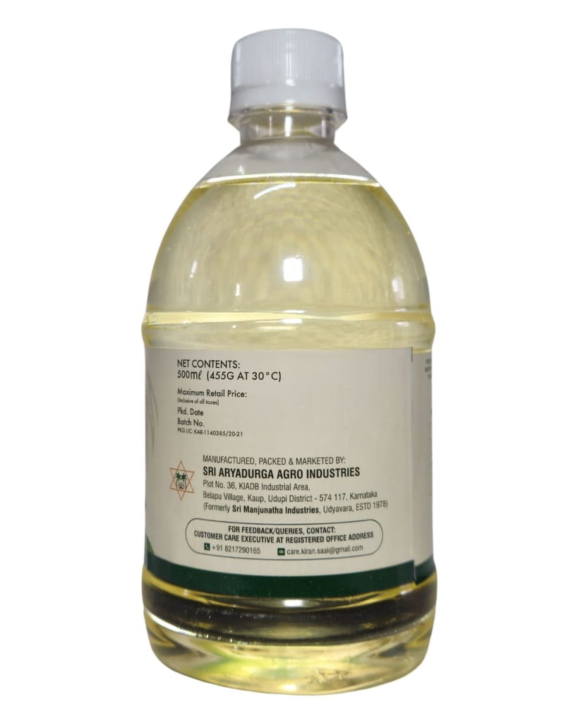 Kiran Coconut Oil Bottle 500ML