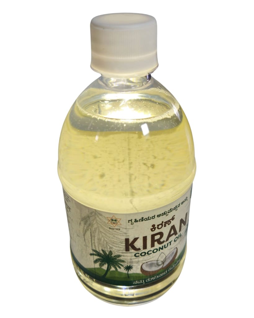 Kiran Coconut Oil Bottle 500ML