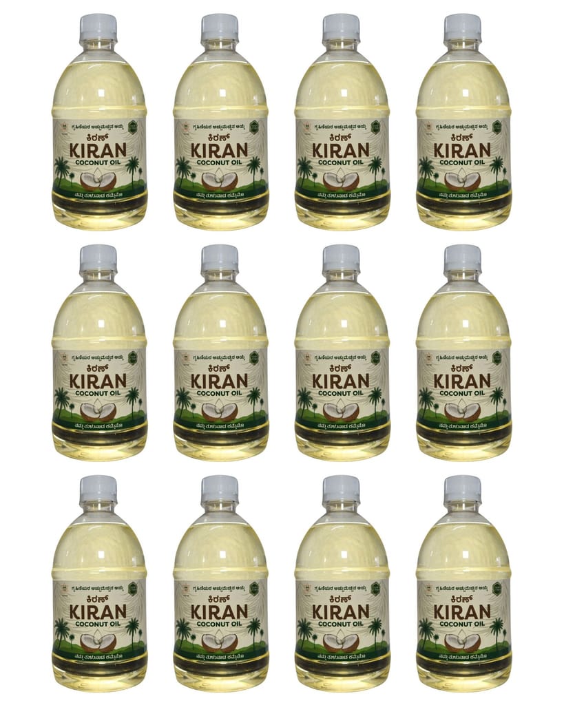 Kiran Coconut Oil Bottle 500ML