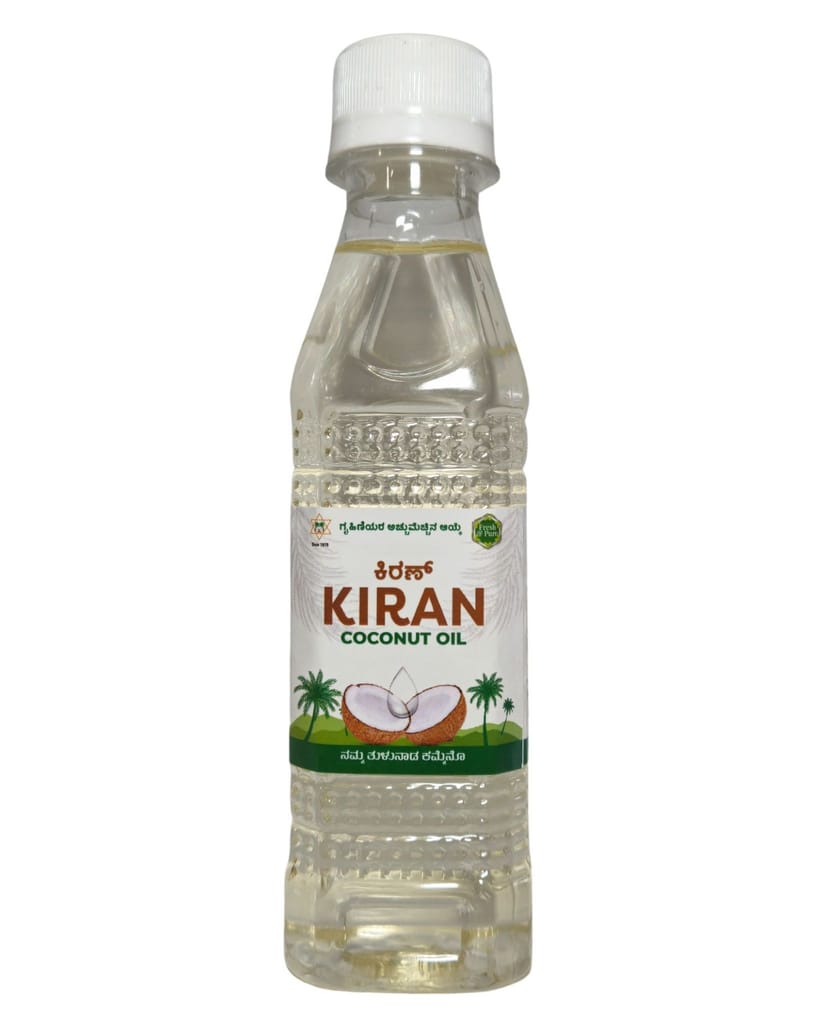 Kiran Coconut Oil Bottle 200ML