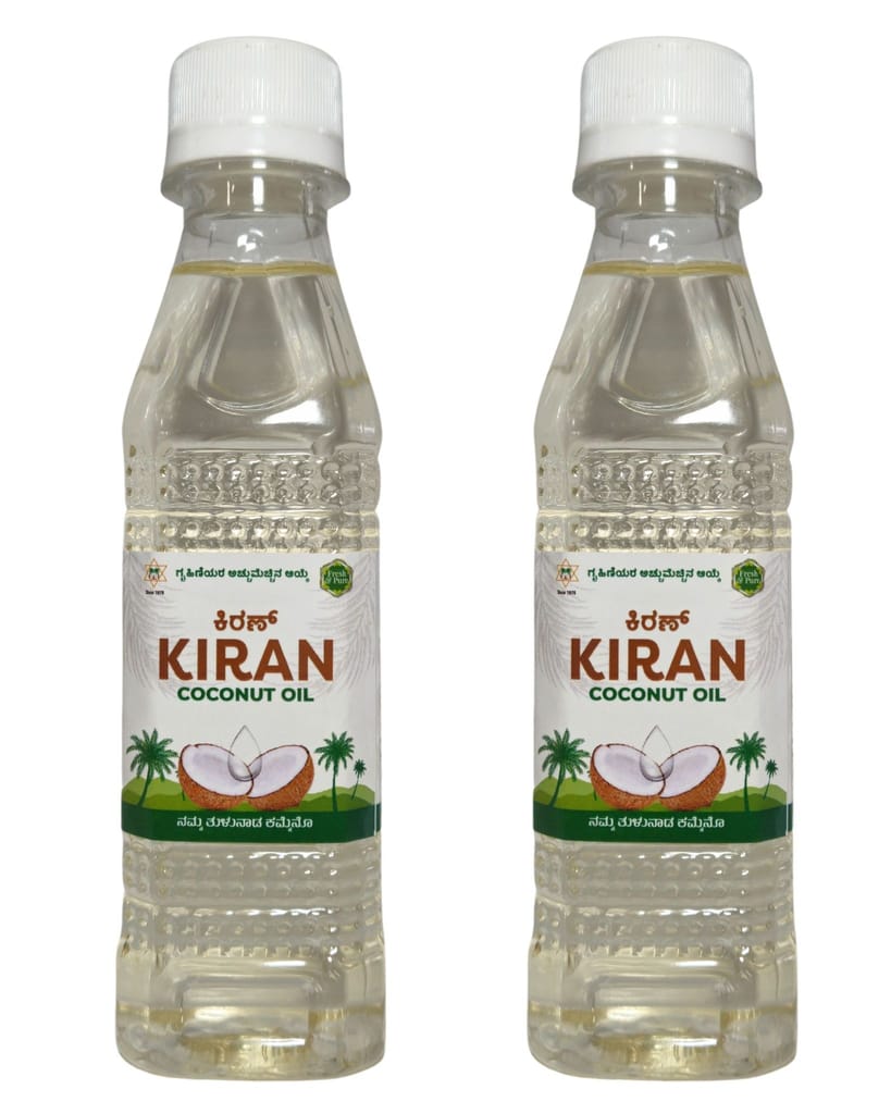 Kiran Coconut Oil Bottle 200ML