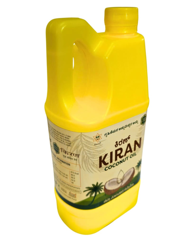 Kiran Coconut Oil Jar 1L