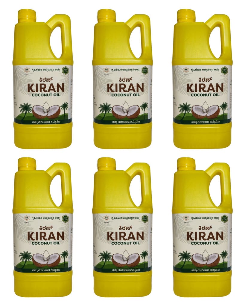 Kiran Coconut Oil Jar 1L