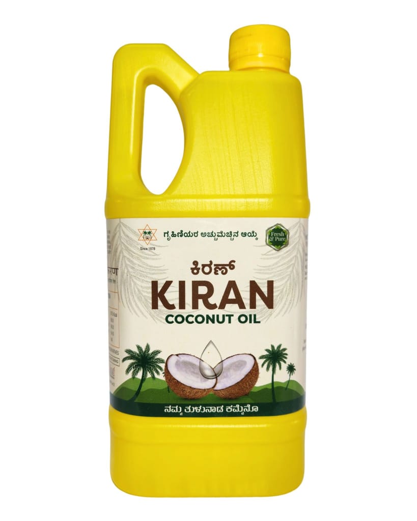 Kiran Coconut Oil Jar 1L