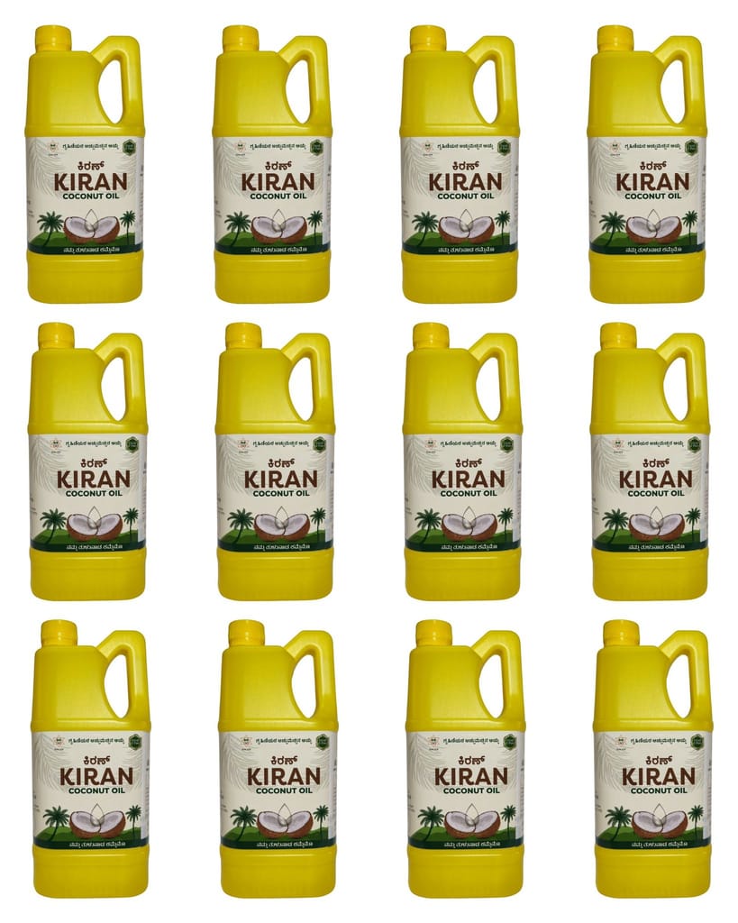 Kiran Coconut Oil Jar 1L