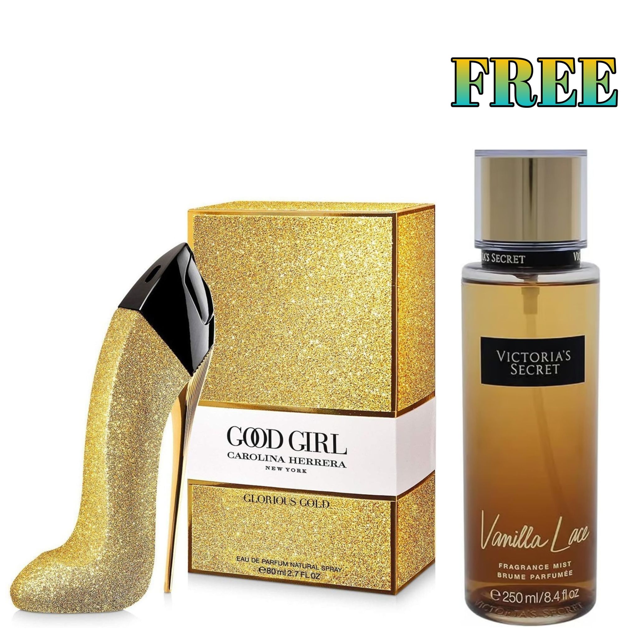 Carolina Herrera Good Girl Glorious Gold Collector Edition Eau De Parfum 80ml Women Perfume Spray
