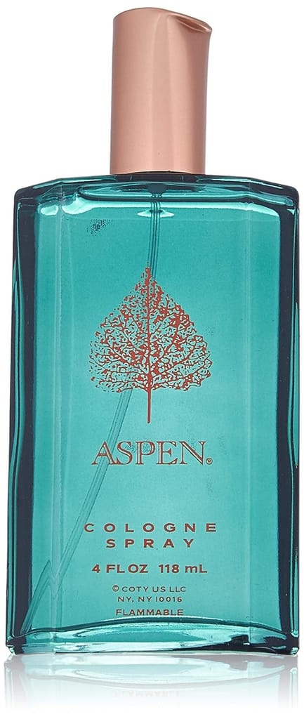 Aspen by Coty for Men Eau de Cologne 118ml - Fresh Woody Fragrance - Buy 1 Get 1 Free