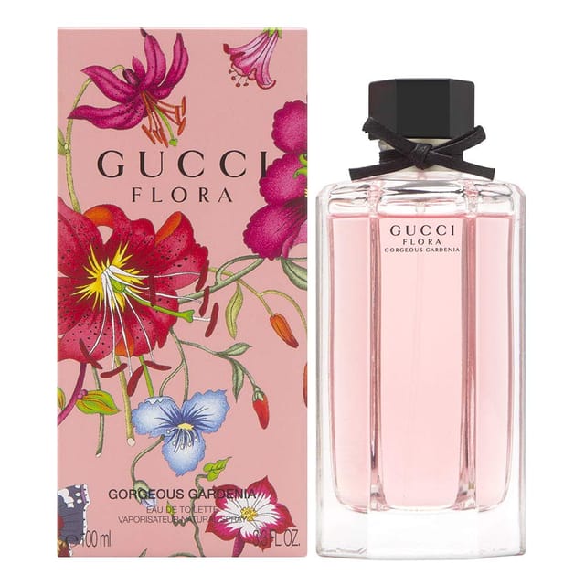 Gucci Flora Gorgeous Gardenia Pink Eau De Toilette 100ml for Women