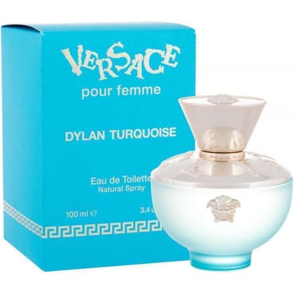 Versace Pour Femme Dylan Turquoise Eau De Toilette 100ml Women Dylan Scent Perfume