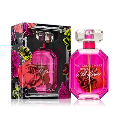 Victoria's Secret Bombshell Wild Flower Eau de Parfum – 100ml | Long-Lasting Floral Perfume for Women