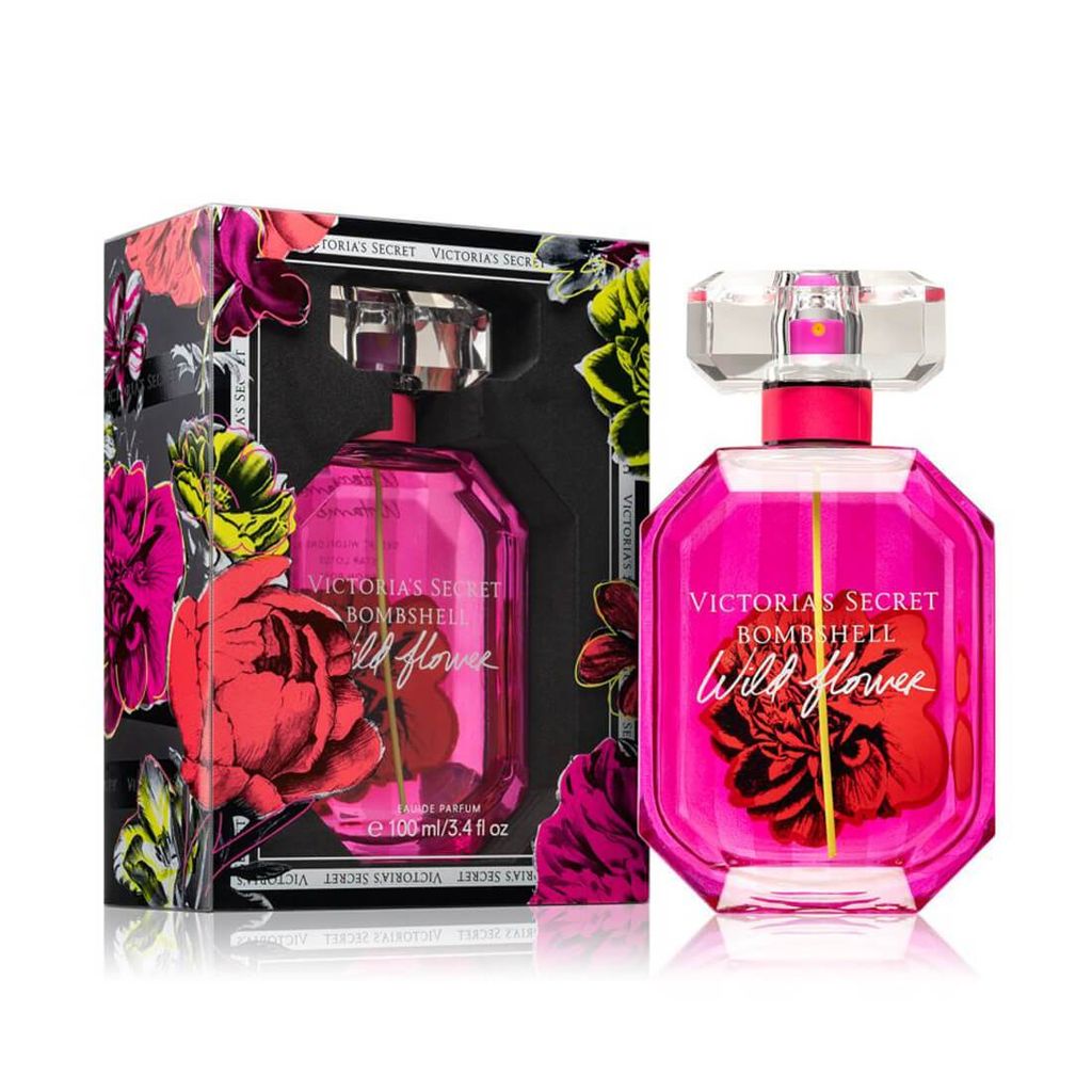 Victoria's Secret Bombshell Wild Flower Eau de Parfum – 100ml | Long-Lasting Floral Perfume for Women