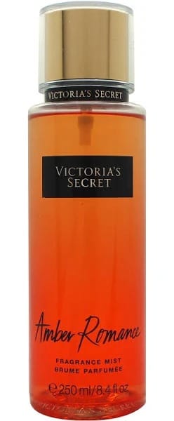 Victoria's Secret Amber Romance Body Mist 250ml – Warm Sweet Fragrance Mist for Women