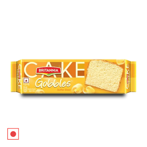 Britannia Gobbles Butter Blast Cake, 30 gm Pouch