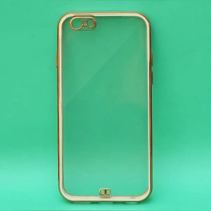 White Electroplated Transparent Case for Apple iphone 6/6s