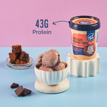 Chocolate Brownie Fudge Ice Cream [520 Ml]