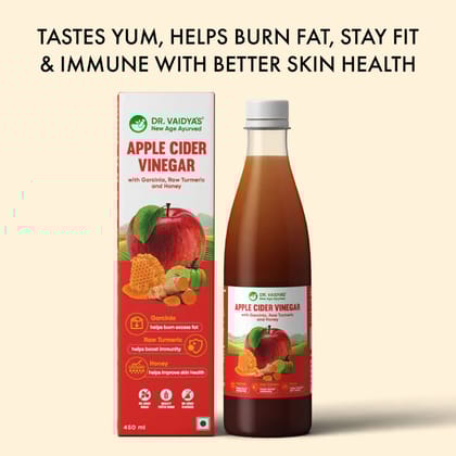 Ayurvedic Apple Cider Vinegar by Dr. Vaidya’s - Pack of 1
