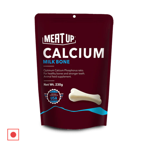 Meat Up Calcium Bone Dog Treats(25Pcs), 230 gm Pouch