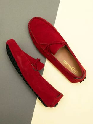 Big Fox - Red Mens Driving loafers - 9