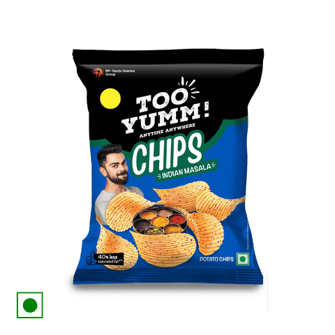 Too Yumm! Potato Chips - Indian Masala, 52 gm Pouch