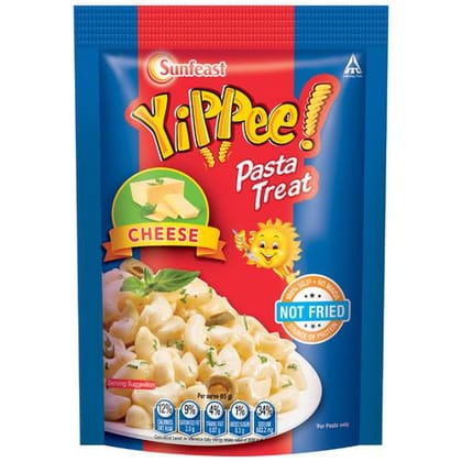 Sunfeast Yippee Pasta Treat, Cheese, 65G Pouch