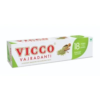 Vicco Vajradanti Ayurvedic Paste -Saunf Flavour