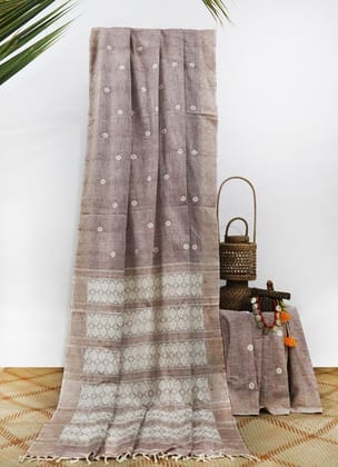 Assam Eri x Eri Silk Saree