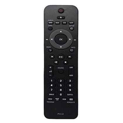 EHOP Universal Compatible DVD & Home Theatre Remote (PH-31)
