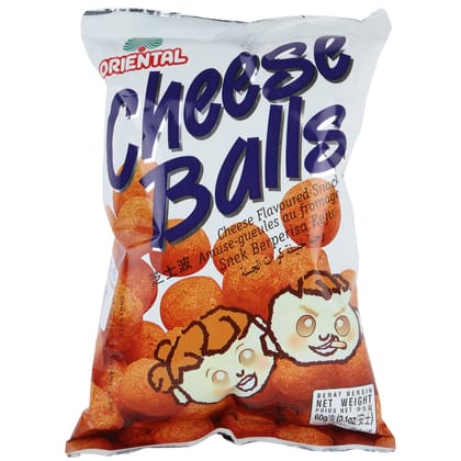 Oriental Cheese Balls - Cheese Flavoured, 60 gm