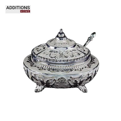 Condiments and dry fruit server 1 pcs-White