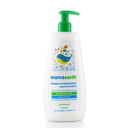 Mamaearth Deeply Nourishing Body Wash for Babies-400ml