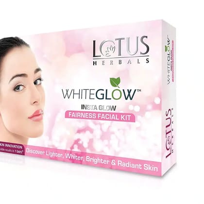 Lotus Herbals Whiteglow Insta Glow 4 In 1 Facial Kit