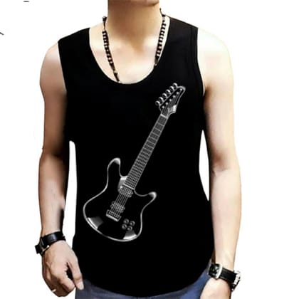 Men's Guitar Gym Sando-Small