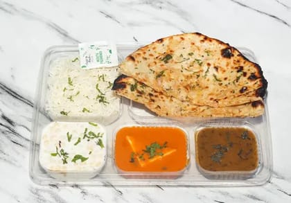 Paneer Naan Thali