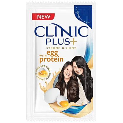 Clinic Plus Strong & Shiny Egg Protein Shampoo, 6 ml
