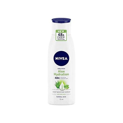 Nivea Aloe Hydration 48H Body Lotion For Normal Skin 75Ml