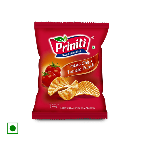 Priniti Potato Chips Tomato Punch, 61 gm Pouch