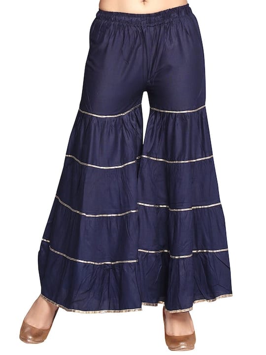Women Elasticated Palazzos