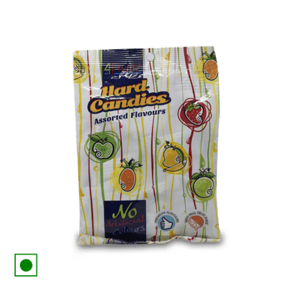 4Fruitz Assorted Candy, 100 gm Pouch