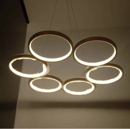 Designer Round Chandelier Light (Size Customization Available)