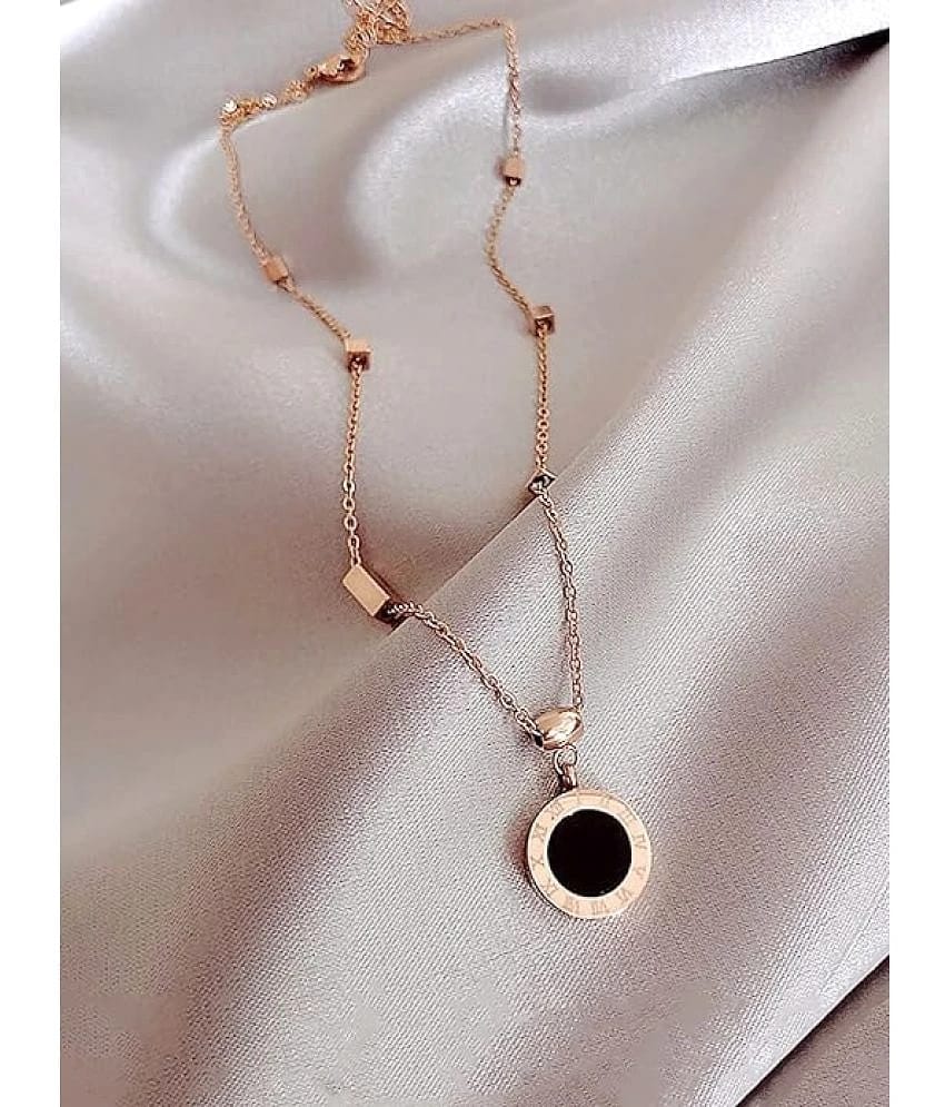 PUJVI Black Pendant ( Pack of 1 ) - Black