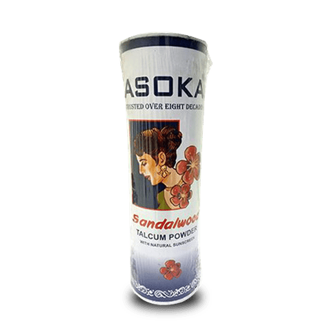 Asoka Sandal Wood Talcum Powder, 300 gm Bottle