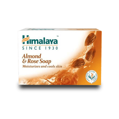 Himalaya Almond & Rose Soap, 125 gm Box