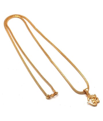 Jewar Mandi - Golden Pendant ( Pack of 1 ) - Golden