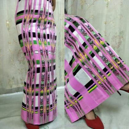Handwoven Mizo Mizo Puanchei/ Wrap Around Skirt